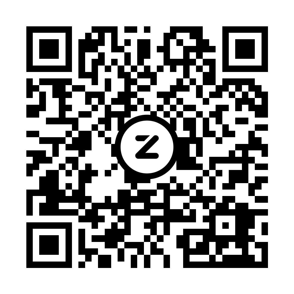 Zapper QR code for Crusaders Running Club